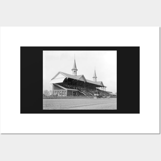 Derby Day at Churchill Downs, 1901. Vintage Photo Wall Art by historyphoto